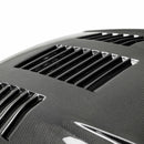 SEIBON GTII-Style Carbon Fiber Hood - 2017-2022 Nissan GT-R (R35) - alternate view 3