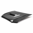 SEIBON TR-Style Carbon Fiber Hood - 2016-2023 Toyota Tacoma - alternate view 1