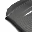 SEIBON TR-Style Carbon Fiber Hood - 2016-2023 Toyota Tacoma - alternate view 3