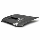 SEIBON TS-Style Carbon Fiber Hood - 2016-2023 Toyota Tacoma - alternate view 1