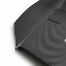 SEIBON TS-Style Carbon Fiber Hood - 2016-2023 Toyota Tacoma - alternate view 3