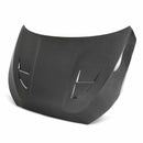 SEIBON TS-Style Carbon Fiber Hood - 2019-2022 Hyundai Veloster