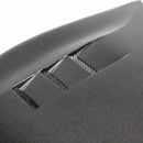 SEIBON TS-Style Carbon Fiber Hood - 2019-2022 Toyota Corolla Hatchback - alternate view 2