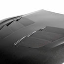 SEIBON TSII-Style Double-Sided Carbon Fiber Hood - 2020-2023 Toyota Supra (A90/A91) - alternate view 2