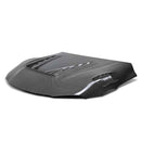 SEIBON TV-Style Double-Sided Carbon Fiber Hood - 2020-2023 Toyota Supra - alternate view 1