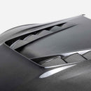 SEIBON TV-Style Double-Sided Carbon Fiber Hood - 2020-2023 Toyota Supra - alternate view 3