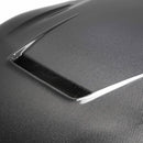 SEIBON VS-Style Double-Sided Carbon Fiber Hood - 2020-up Toyota Supra (A90/A91) - alternate view 2