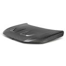 SEIBON MR-Style Carbon Fiber Hood - 2022-2026 Honda Civic Sedan - alternate view 1