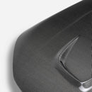 SEIBON MR-Style Carbon Fiber Hood - 2022-2026 Honda Civic Sedan - alternate view 2