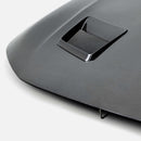 SEIBON THRW-Style Carbon Fiber Hood - 2022-2023 Honda Civic 4 DR - alternate view 2