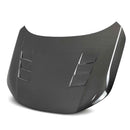 SEIBON TS-Style Carbon Fiber Hood - 2022-2026 Honda Civic Sedan