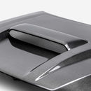 SEIBON TR-Style Carbon Fiber Hood - 2022 Nissan Frontier - alternate view 2
