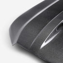 SEIBON TR-Style Carbon Fiber Hood - 2022 Nissan Frontier - alternate view 3