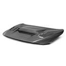 SEIBON CW-Style Carbon Fiber Hood - 2022-2024 Subaru WRX - alternate view 1
