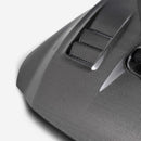 SEIBON CW-Style Carbon Fiber Hood - 2022-2024 Subaru WRX - alternate view 2