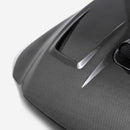SEIBON VS-Style Carbon Fiber Hood - 2022-2024 Subaru WRX - alternate view 2