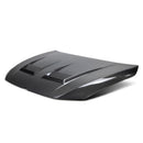 SEIBON DV-Style Carbon Fiber Hood - 2022 VW Golf MK8 - alternate view 1