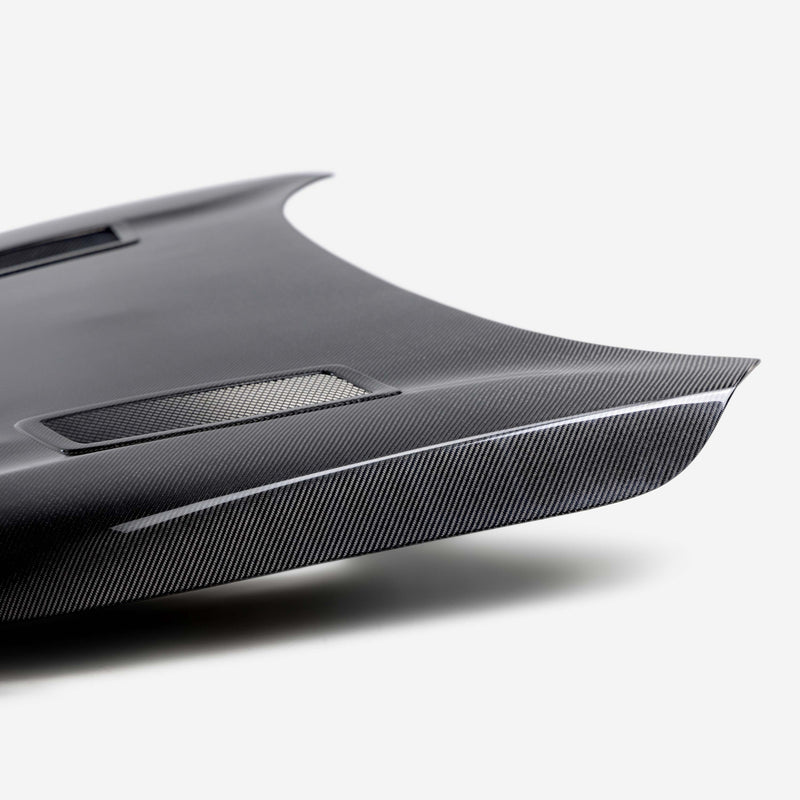 SEIBON GT-Style Double-Sided Carbon Fiber Hood - 23+ Honda Civic Type R (FL5)
