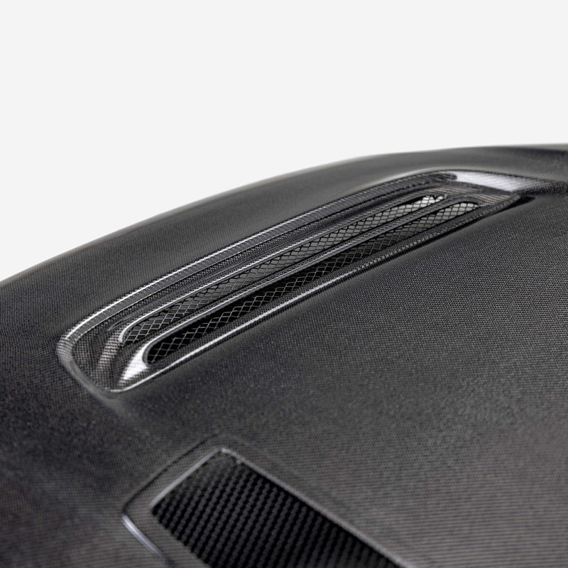 SEIBON GT-Style Double-Sided Carbon Fiber Hood - 23+ Honda Civic Type R (FL5)