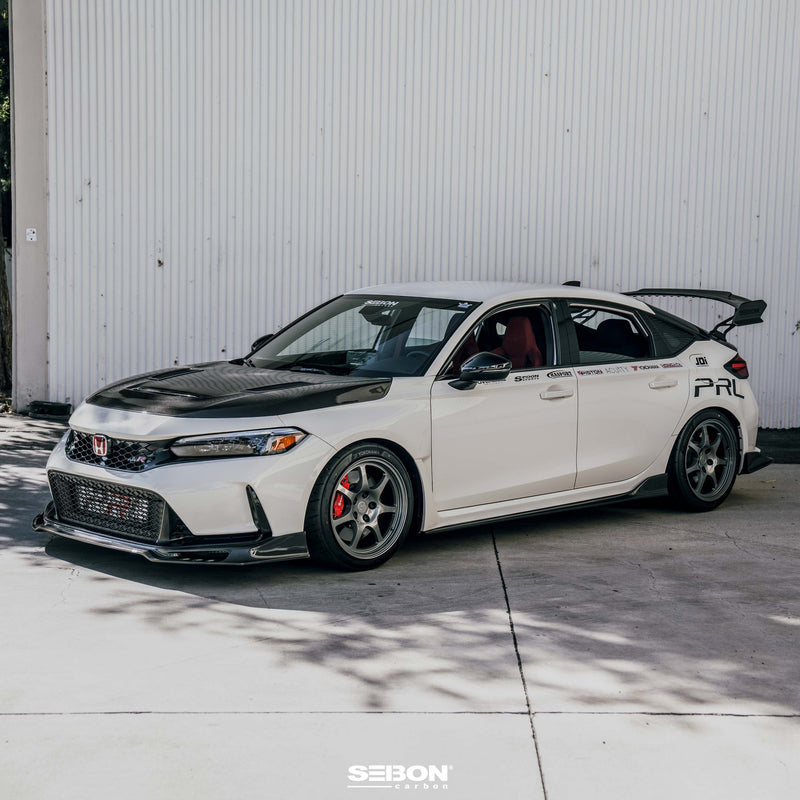 SEIBON GT-Style Double-Sided Carbon Fiber Hood - 23+ Honda Civic Type R (FL5)