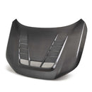 SEIBON TV-Style Double-Sided Carbon Fiber Hood - 2023 Honda Civic Type R (FL5)