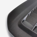 SEIBON TV-Style Double-Sided Carbon Fiber Hood - 2023 Honda Civic Type R (FL5) - alternate view 3