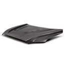 SEIBON TS-Style Carbon Fiber Hood - 2022-2025 Toyota Tundra / 2023-2025 Toyota Sequoia - alternate view 1