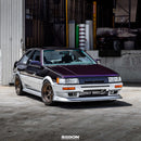 SEIBON OE-Style Carbon Fiber Hood - 1984-1987 JDM Toyota Levin AE86 - alternate view 1