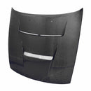 SEIBON DV-Style Carbon Fiber Hood - 1989-1994 Nissan S13
