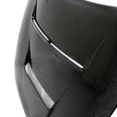 SEIBON DV-Style Carbon Fiber Hood - 1989-1994 Nissan S13 - alternate view 1
