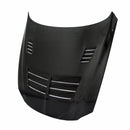SEIBON TSII-Style Carbon Fiber Hood - 1992-2000 Lexus SC300/SC400