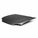 SEIBON OE-Style Hood - 1992-1995 Honda Civic 2DR/3DR - Matte Dry Carbon Fiber - alternate view 1