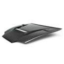 SEIBON KB-Style Carbon Fiber Hood - 1993-1998 Toyota Supra - alternate view 1
