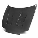 SEIBON TS-Style Carbon Fiber Hood - 1993-1998 Toyota Supra