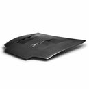 SEIBON TS-Style Carbon Fiber Hood - 1993-1998 Toyota Supra - alternate view 1