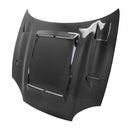 SEIBON DVII-Style Carbon Fiber Hood - 1994-1999 Mitsubishi 3000GT - alternate view 1