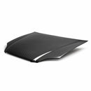 SEIBON OE-Style Carbon Fiber Hood - 1996-1998 Honda Civic - alternate view 1