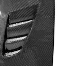 SEIBON TA-Style Carbon Fiber Hood - 1997-1998 Nissan 240SX - alternate view 2