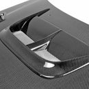 SEIBON CW-Style Carbon Fiber Hood - 1998-2001 Subaru Impreza - alternate view 2