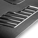 SEIBON CW-Style Carbon Fiber Hood - 1998-2001 Subaru Impreza - alternate view 3
