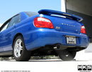 HKS Legamax Sports Exhaust - 02-07 Subaru Impreza WRX/STI
