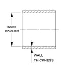 HPS Performance Silicone Coupler – Length 4", 4-ply Aramid, 500F – 1.75" (45mm) / Orange