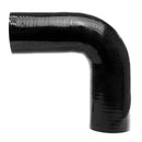 HPS Performance Silicone Elbow - 90 Degree – Length 5", 4-ply Polyester, 350F | HTSEC90-044-BLK - HTSEC90-044-BLK