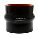 HPS Performance Silicone Single Hump Coupler – Length 4", 4-ply Polyester, 350F | HTSHC-175-L4-BLK - HTSHC-175-L4-BLK