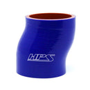 HPS Performance Silicone Offset Coupler – Length 3", 4-ply Polyester, 350F | HTSOC-275-BLK - HTSOC-275-BLUE