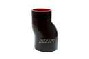 HPS Performance Silicone Offset Coupler – Length 6", 4-ply Polyester, 350F – 5" (127mm) / Black - HTSOC-500-L6-BLK