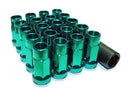 MUTEKI SR48 48mm Open End Lug Nuts - 12x1.50 | Green