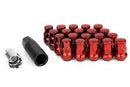 MUTEKI SR35 Closed-End Lug Nut & Lock Set - 12x1.25 | Red