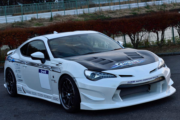 INGS+1 N-Spec Aero Hood - 13-20 Subaru BRZ/Scion FR-S/Toyota GT86 (ZC6/ZN6)