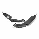 SEIBON Carbon Fiber Under Hood Inner Wing Trim - 2017-2021 Honda Civic Type R (FK8) - alternate view 1